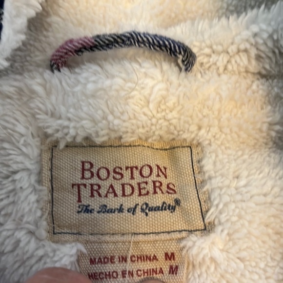 Boston Traders flannel Hoodie - Picture 3 of 7